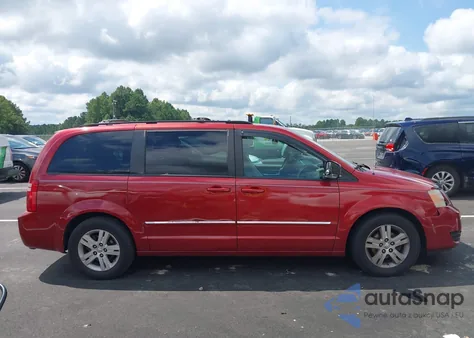 2008 Dodge Grand Caravan Sxt из США, поврежденный, VIN 2D8HN54X78R838246